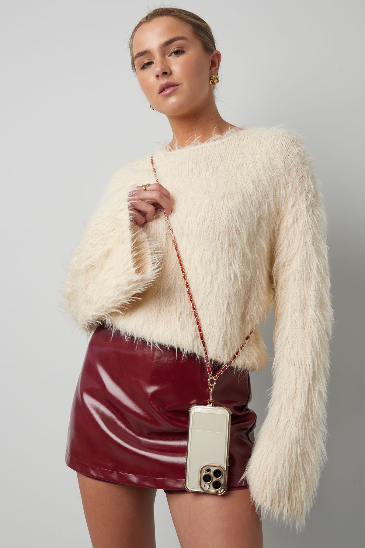 phone cord flow with it-black