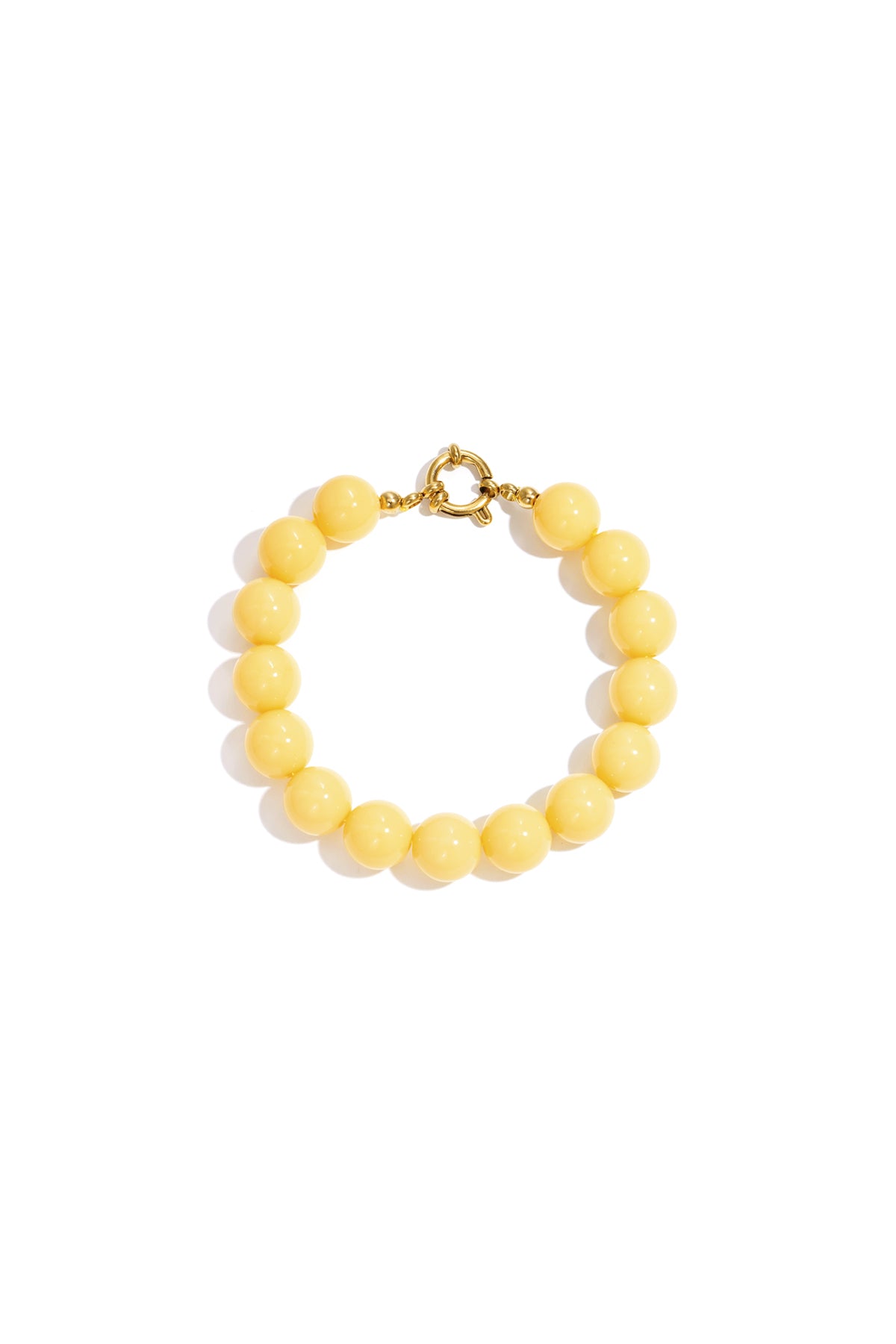 Resin Beaded Bracelets Beads DIY Daily Simple Series Women's jewelry-12mm