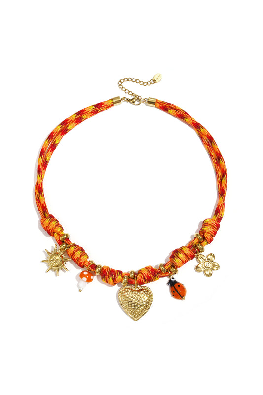 Rope Pendant necklaces Heart Casual Daily Romantic Series Women's jewelry