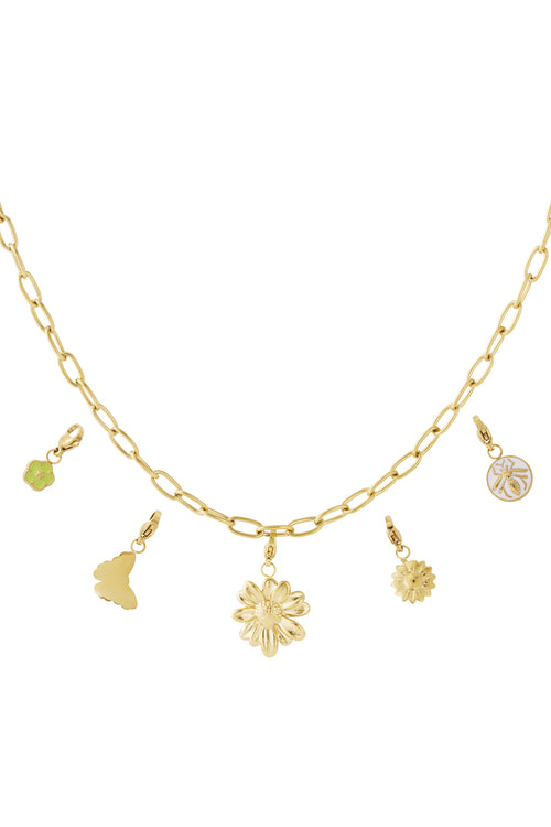 Detailled Flower DIY Necklace