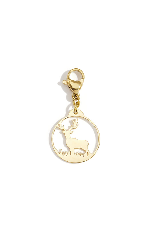 Stainless Steel Jewelry Charms Animal Casual Christmas Simple Series Women's jewelry