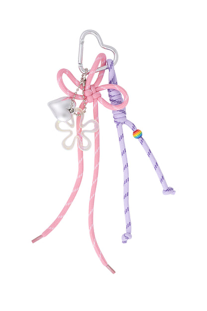 Happy pride pendant - Orange pink