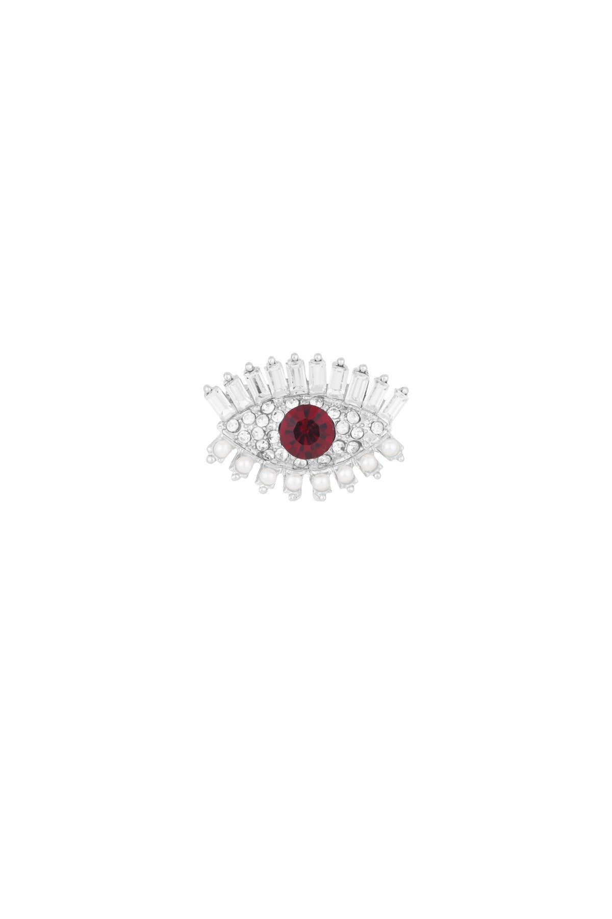 wondering eye brooch