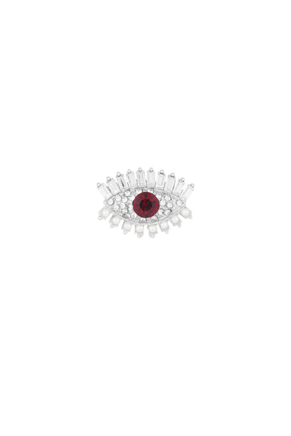 wondering eye brooch