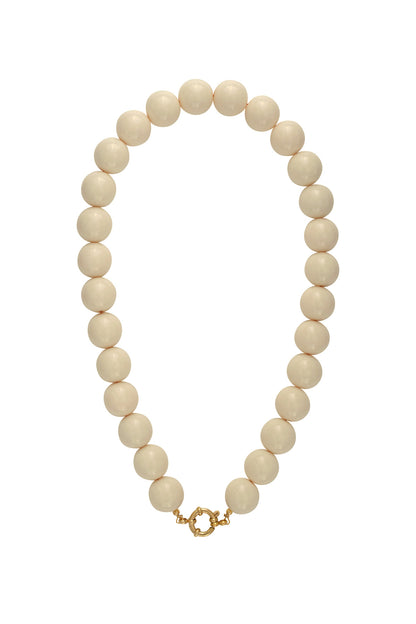 Resin Beaded Necklaces Beads Casual Daily Simple Series Women's jewelry-15mm
