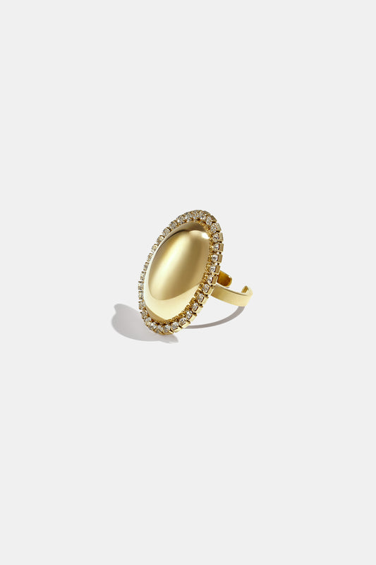 Stainless Steel Statement Rings irregular shape Casual Daily Simple Series Women's jewelry