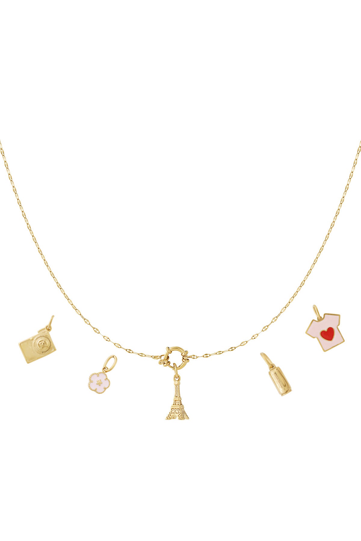 Eiffel Tower DIY necklace