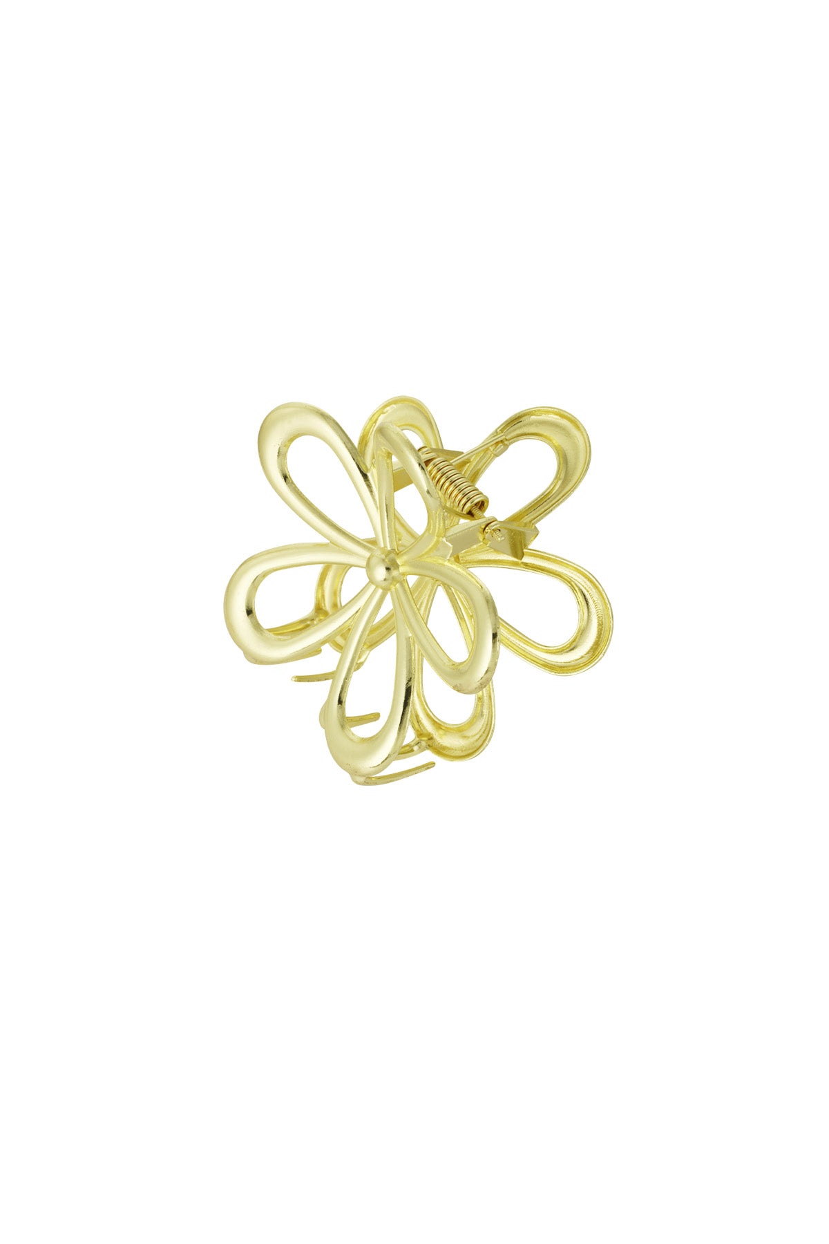 hair clip flower power