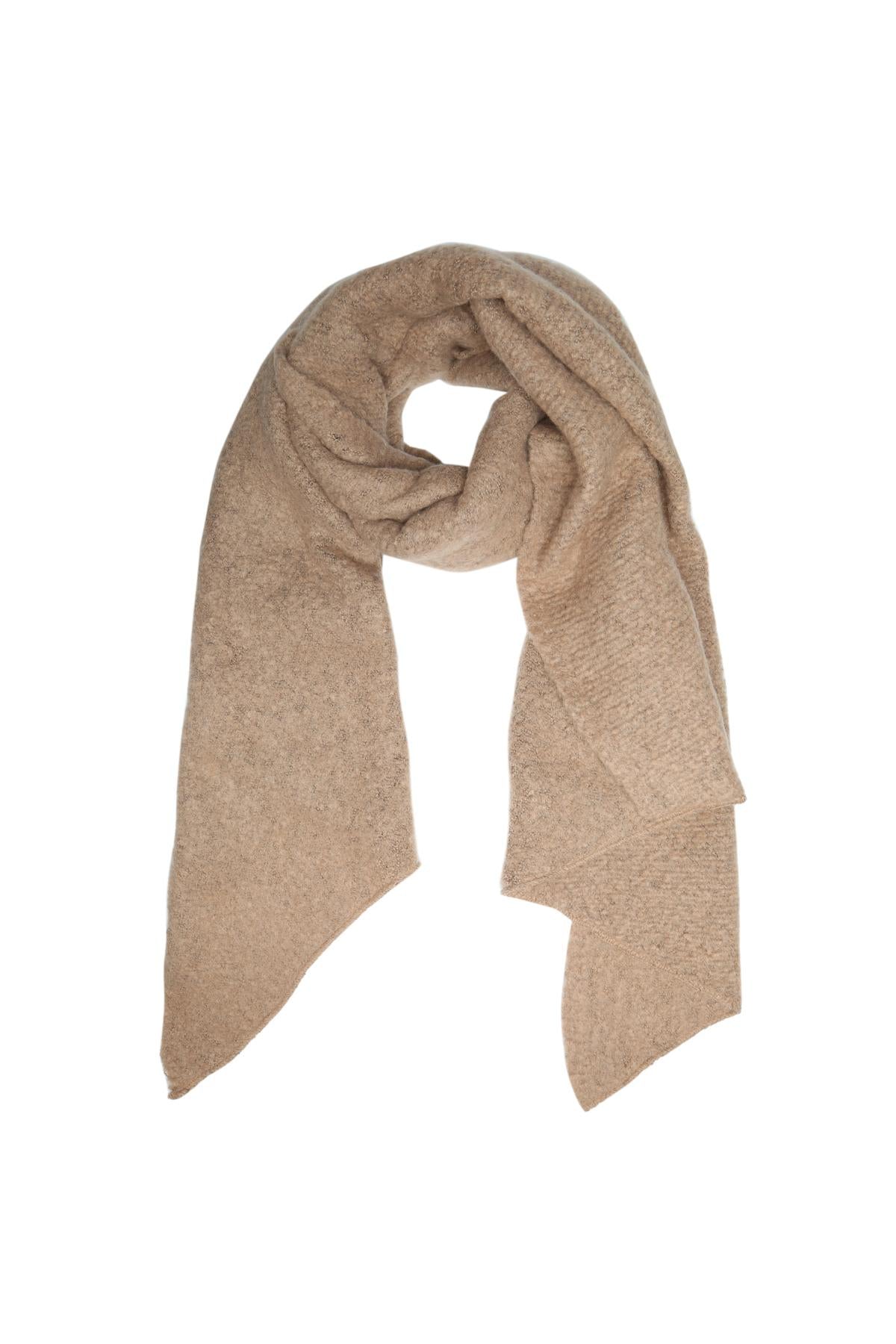 Soft winter scarf coral Polyester