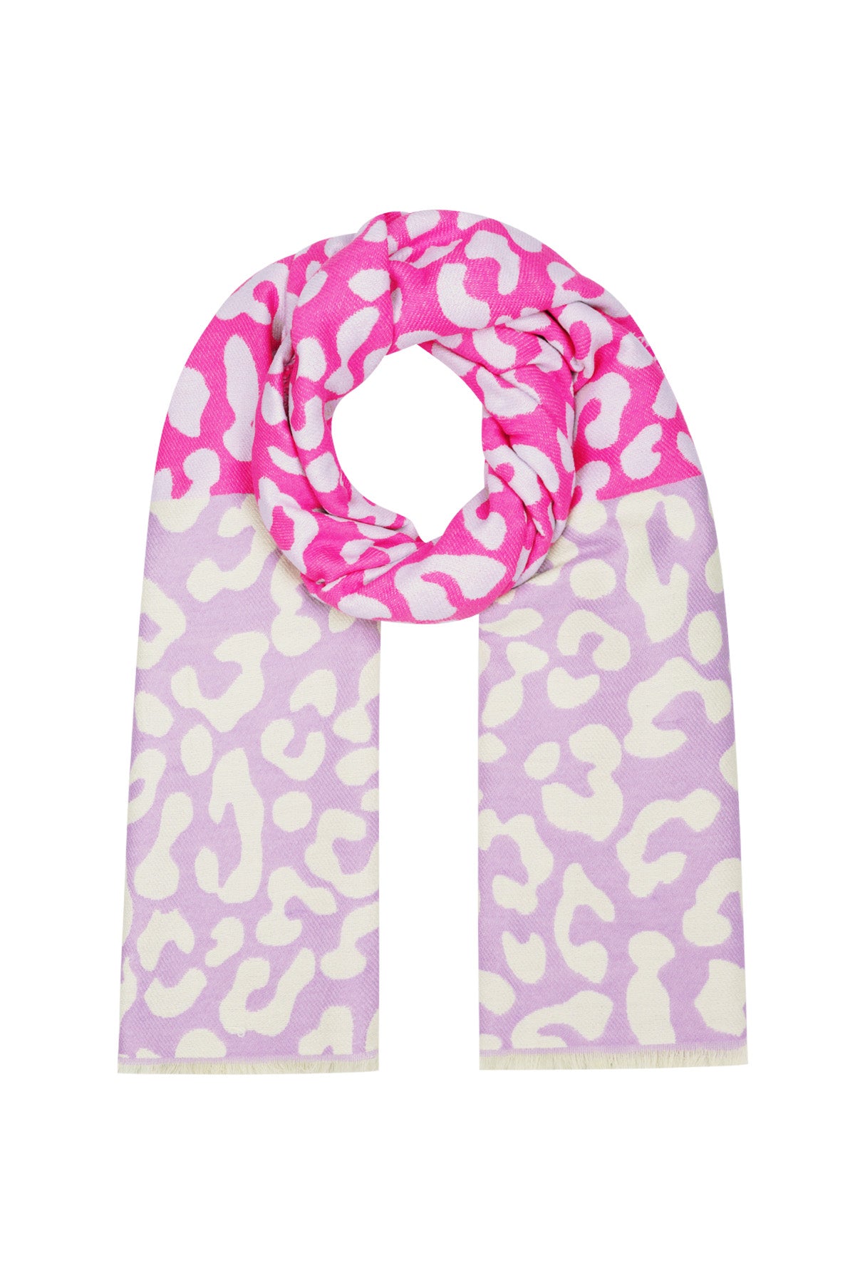 Winter scarf leopard lover