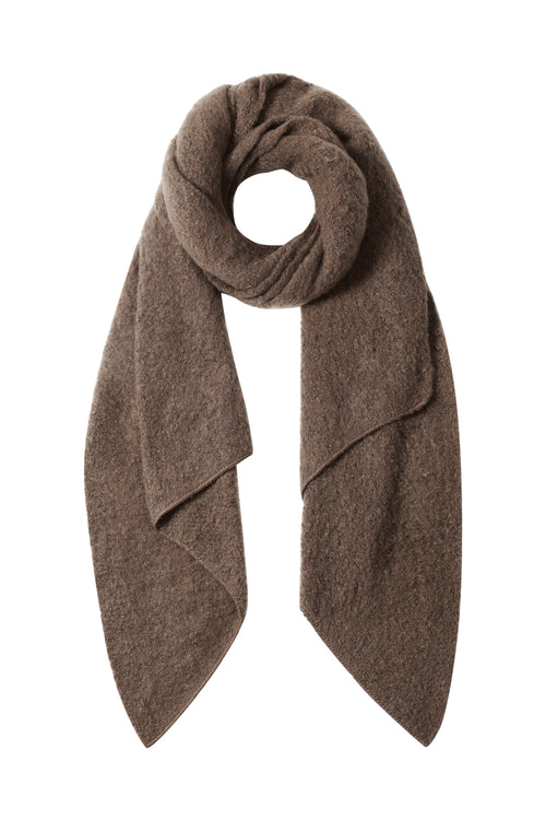 Soft winter scarf coral Polyester