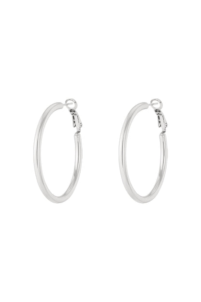 Basic Hoop earrings M