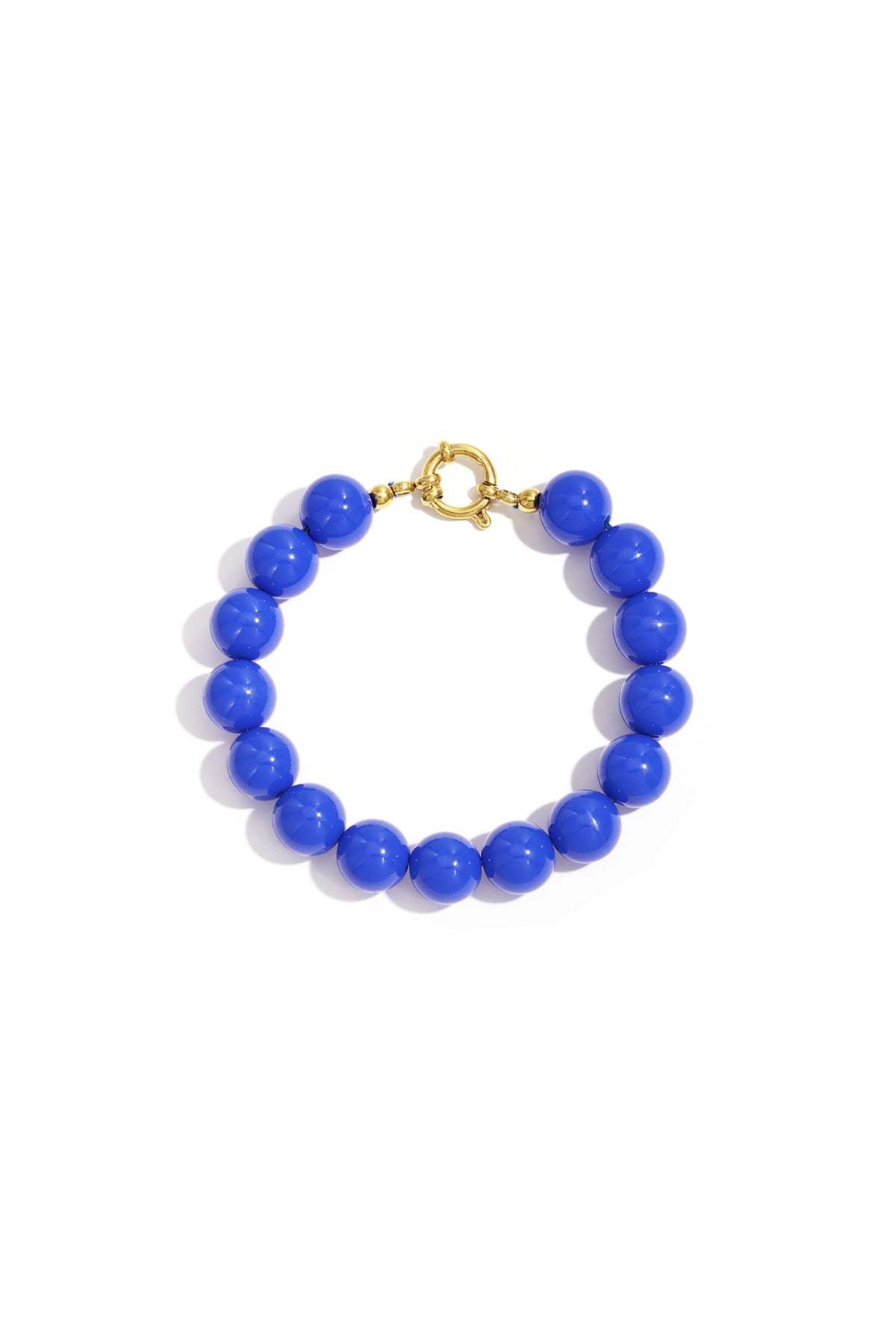 Resin Beaded Bracelets Beads DIY Daily Simple Series Women's jewelry-12mm