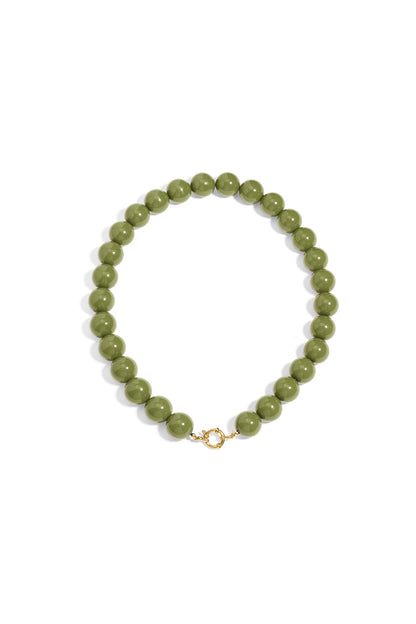 Resin Beaded Necklaces Beads Casual Daily Simple Series Women's jewelry-15mm