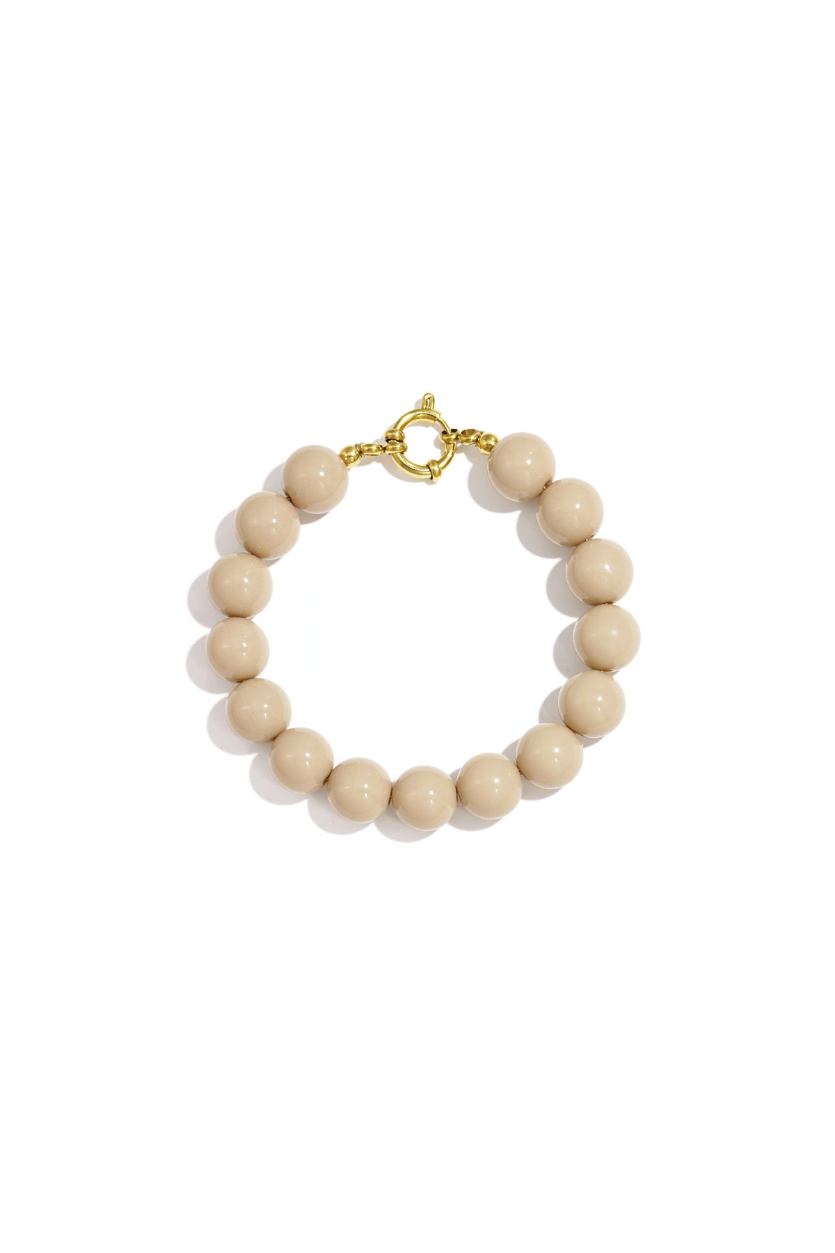 Resin Beaded Bracelets Beads DIY Daily Simple Series Women's jewelry-12mm