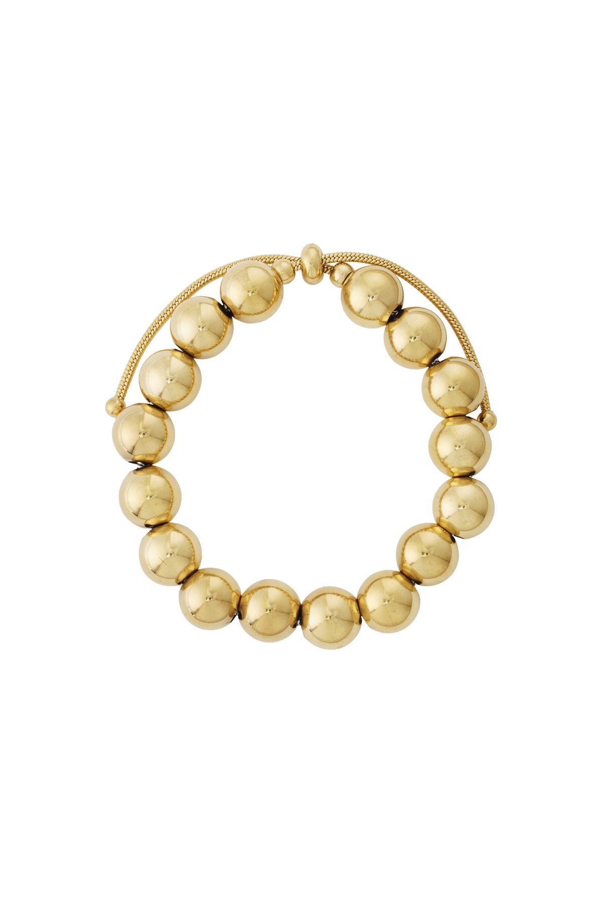 Hollow bead bracelet-12mm