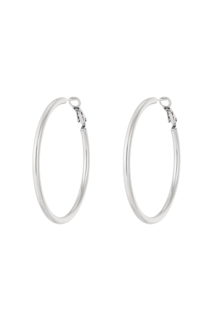 Basic Hoop earrings L