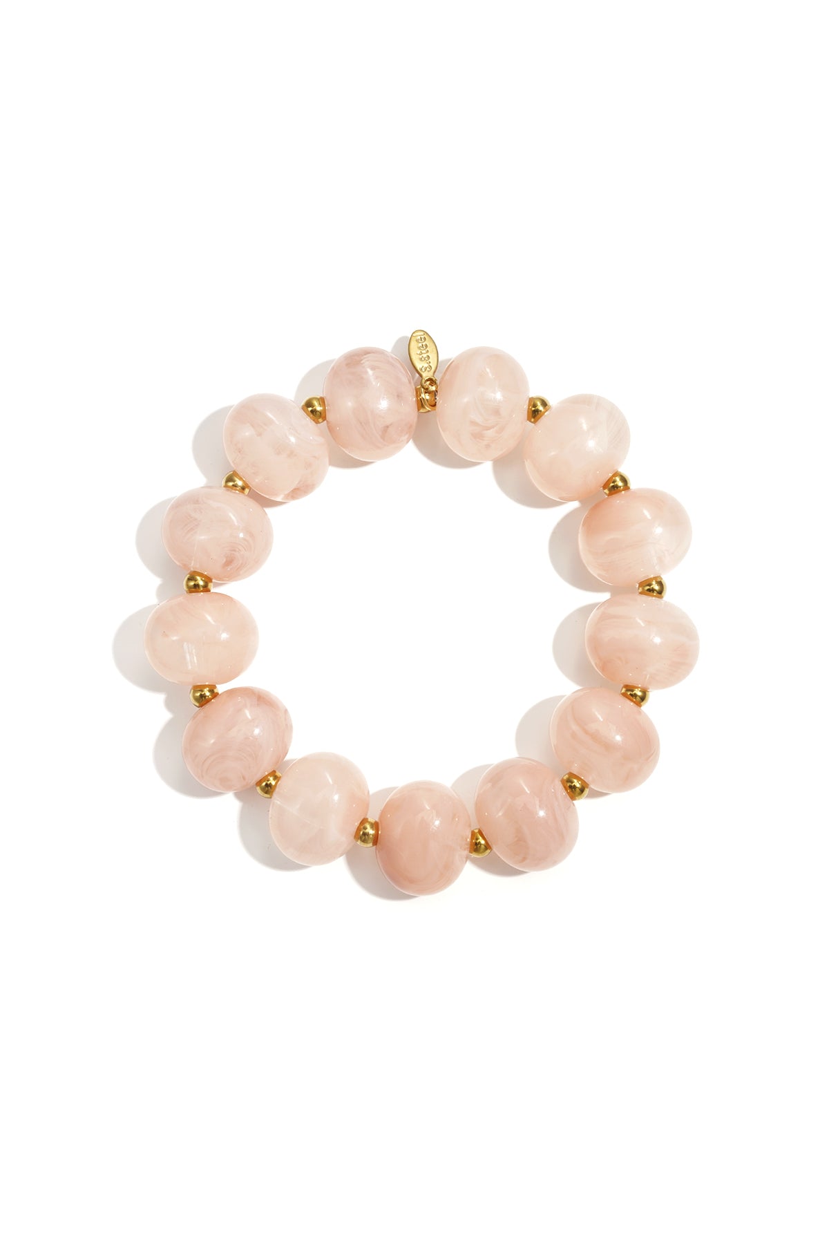 Acrylic Beaded Bracelets Beads Casual Daily Simple Series Women's jewelry-15mm*12.5mm