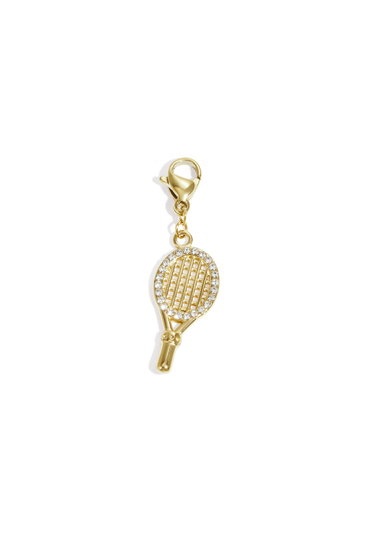 Stainless Steel Jewelry Charms Tennis Racket Sports Daily Simple Series Women's jewelry