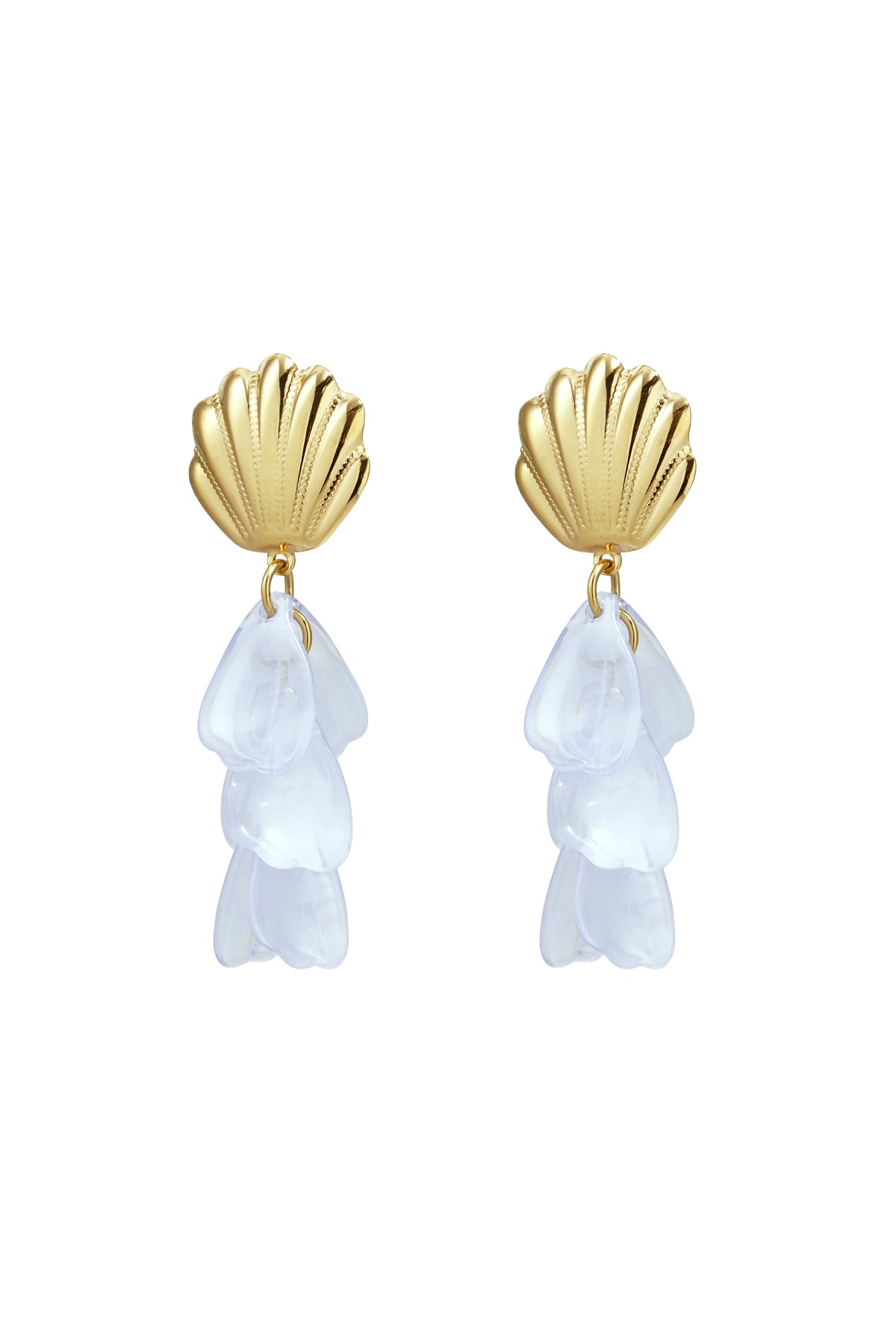 Stainless Steel Drop Earrings shell Casual Daily Simple Series Women's jewelry