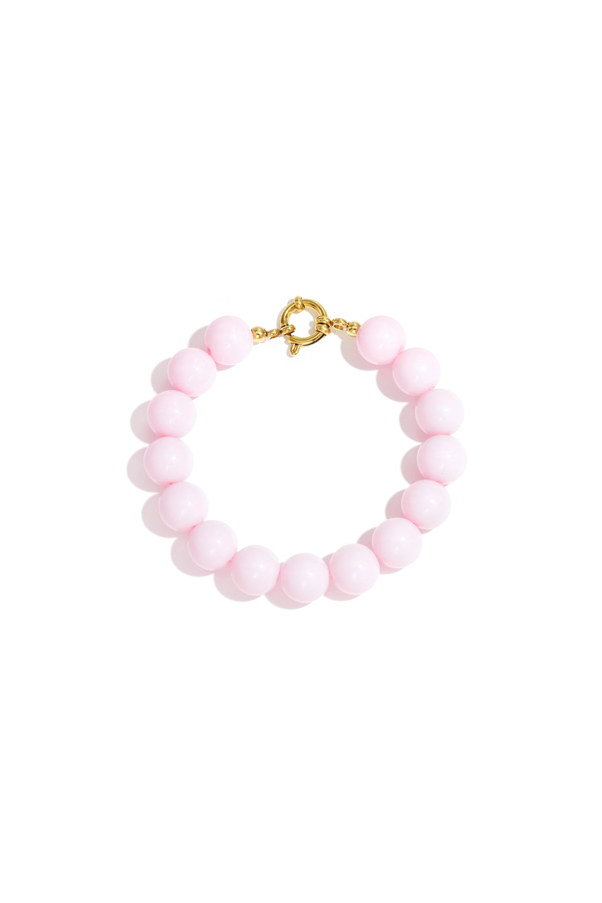 Resin Beaded Bracelets Beads DIY Daily Simple Series Women's jewelry-12mm