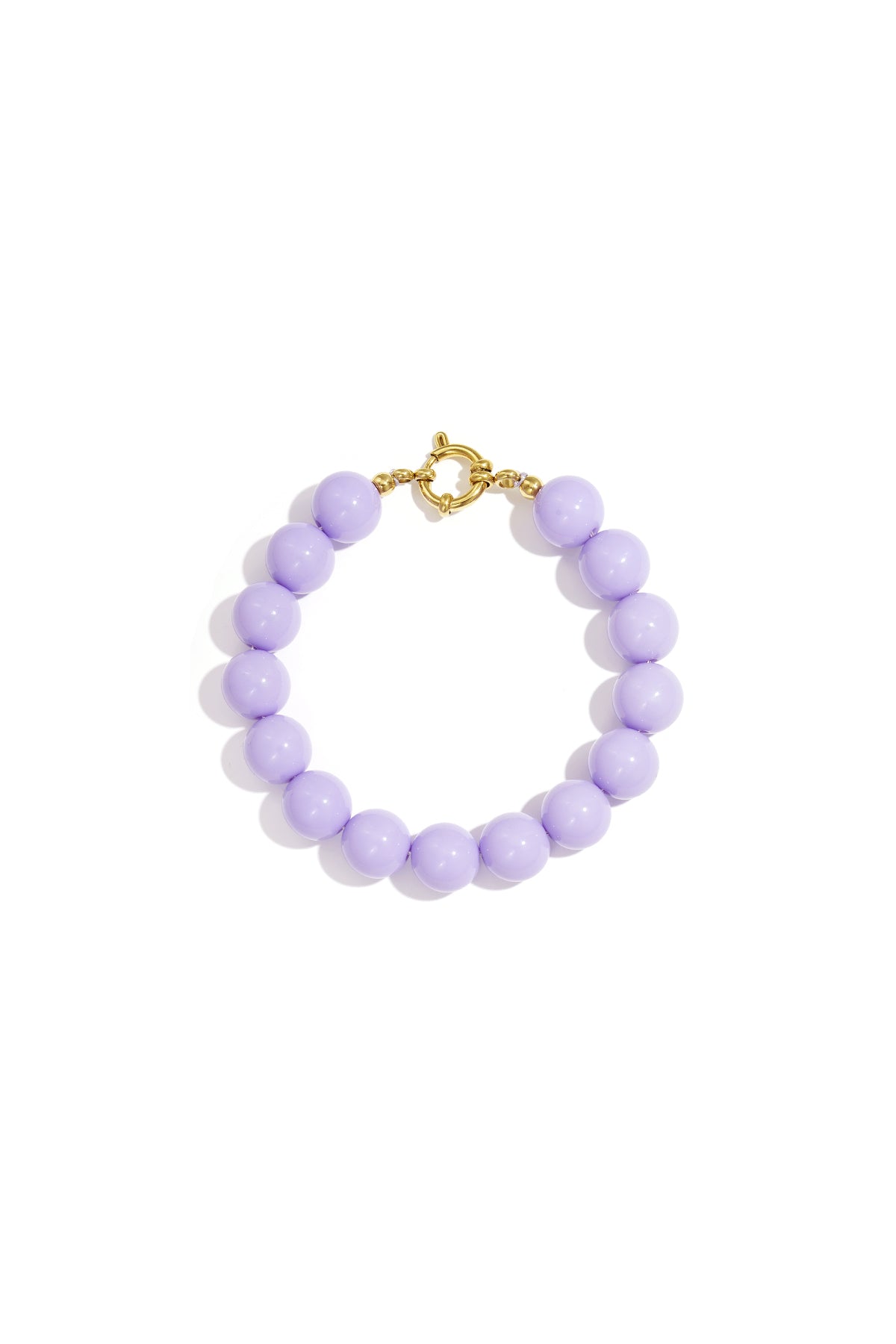 Resin Beaded Bracelets Beads DIY Daily Simple Series Women's jewelry-12mm