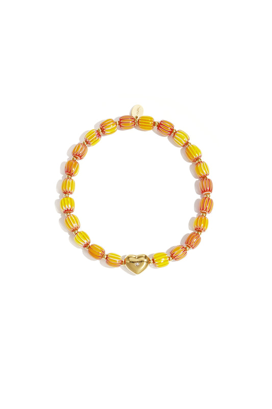 Stainless Steel Beaded Bracelets Beads Sweet Daily Romantic Series Women's jewelry