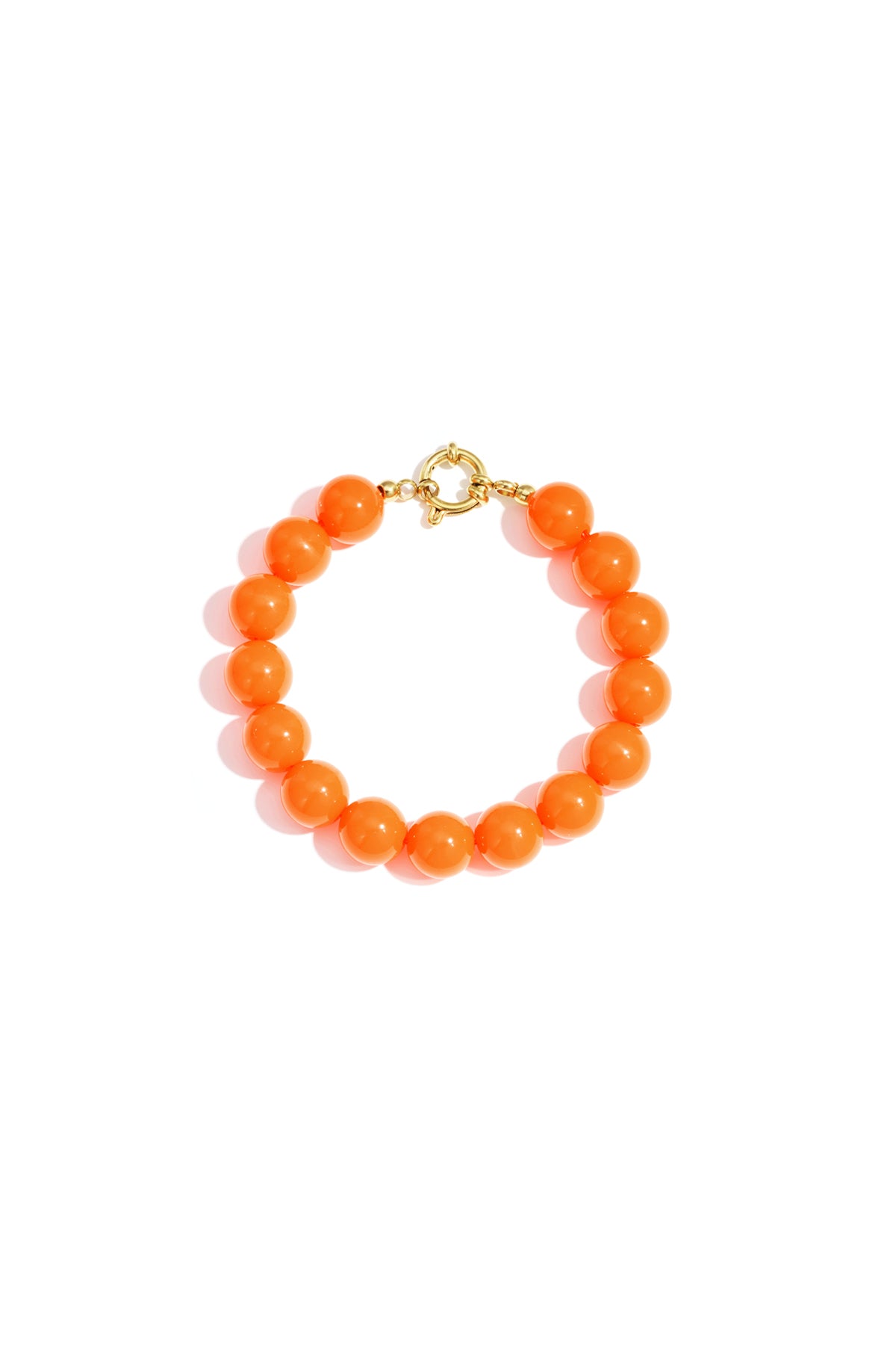 Resin Beaded Bracelets Beads DIY Daily Simple Series Women's jewelry-12mm