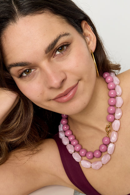 Acrylic Beaded Necklaces Beads Casual Daily Simple Series Women's jewelry