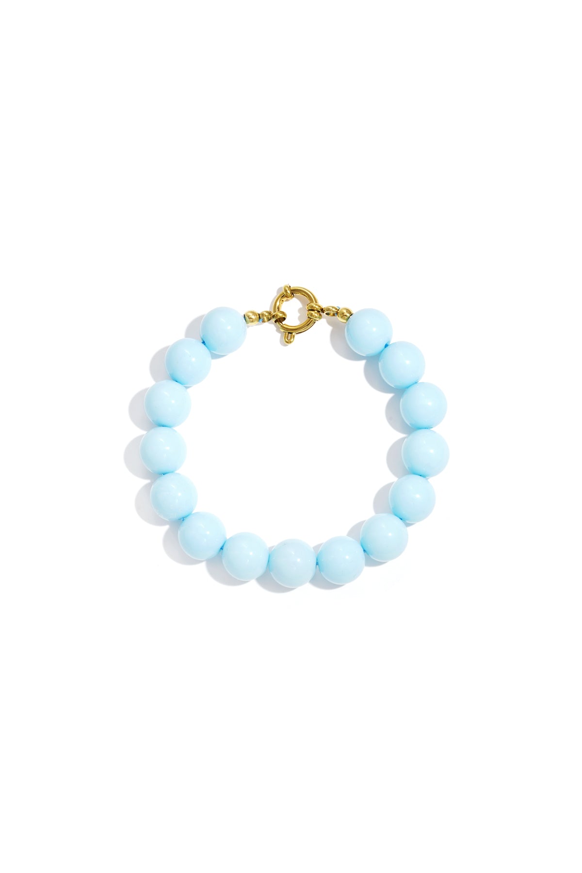 Resin Beaded Bracelets Beads DIY Daily Simple Series Women's jewelry-12mm