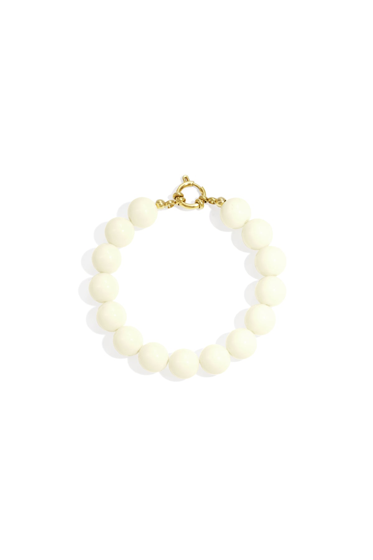 Resin Beaded Bracelets Beads DIY Daily Simple Series Women's jewelry-12mm