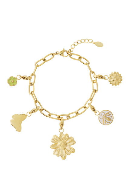 Detailled Flower DIY Bracelet