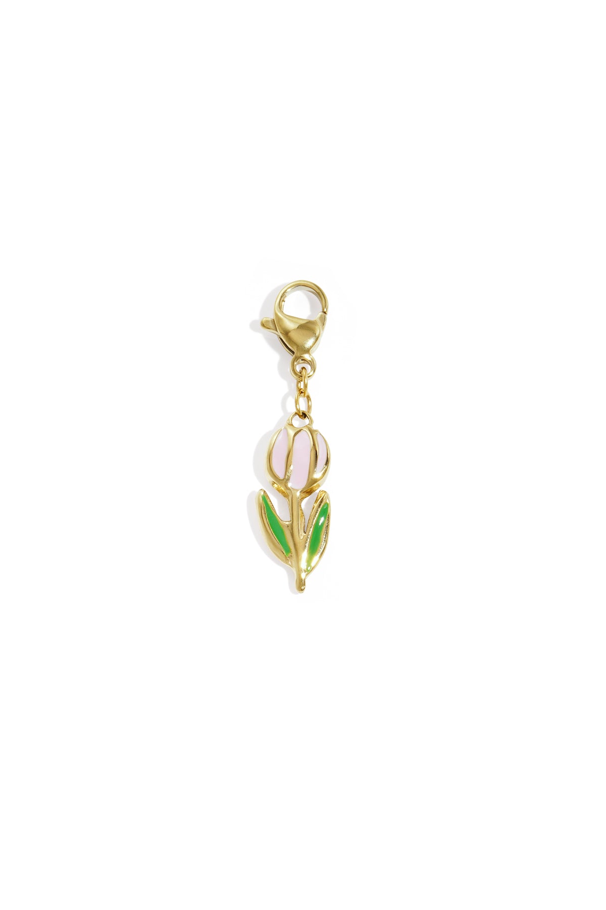 Stainless Steel Jewelry Charms Tulip Casual Daily Simple Series Women's jewelry