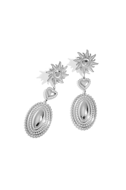 Love the sun dangle earrings