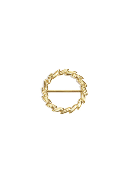 Silk Scarf Clip circle Casual Stainless Steel Daily Accessories