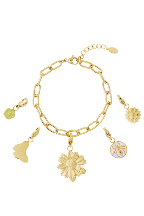 Detailled Flower DIY Bracelet