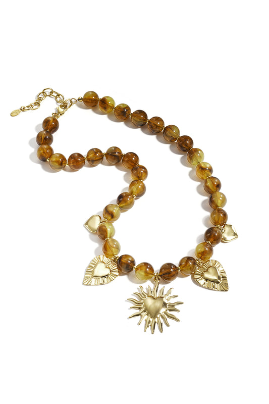 Acrylic Beaded Necklaces Beads Casual Daily Simple Series Women's jewelry