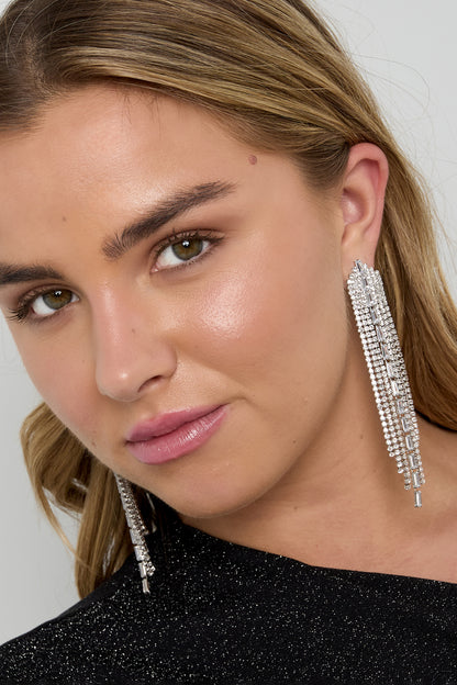 Copper Dangle Earrings Geometric Elegant Christmas Luxurious Series Women's jewelry