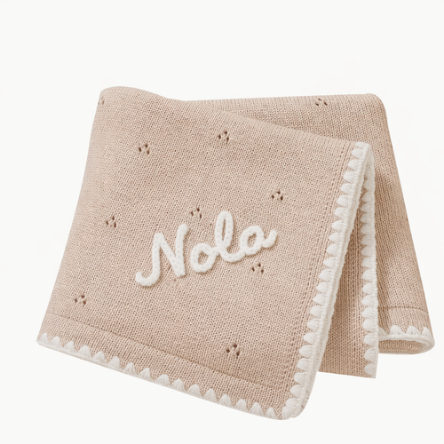 Gepersonaliseerde Deken (6 Letters)